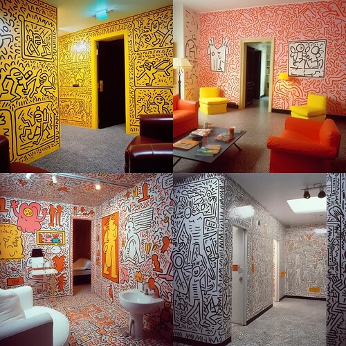 16 .Keith Haring